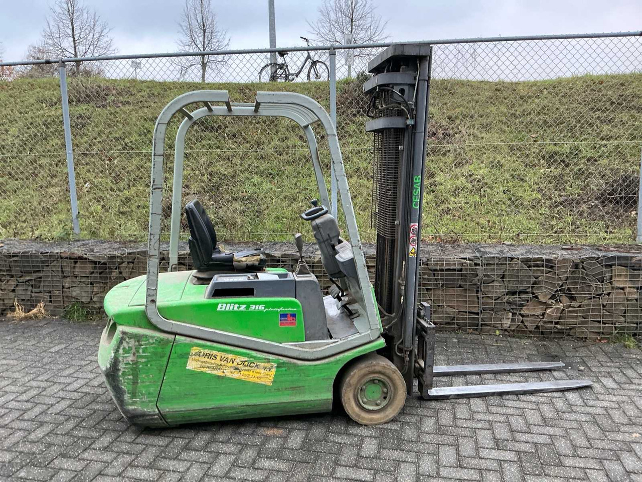 1997 CESAB BLITZ 316 FORKLIFT - Gaffeltruck: billede 4 1997 CESAB BLITZ 316 FORKLIFT - Gaffeltruck: billede 4