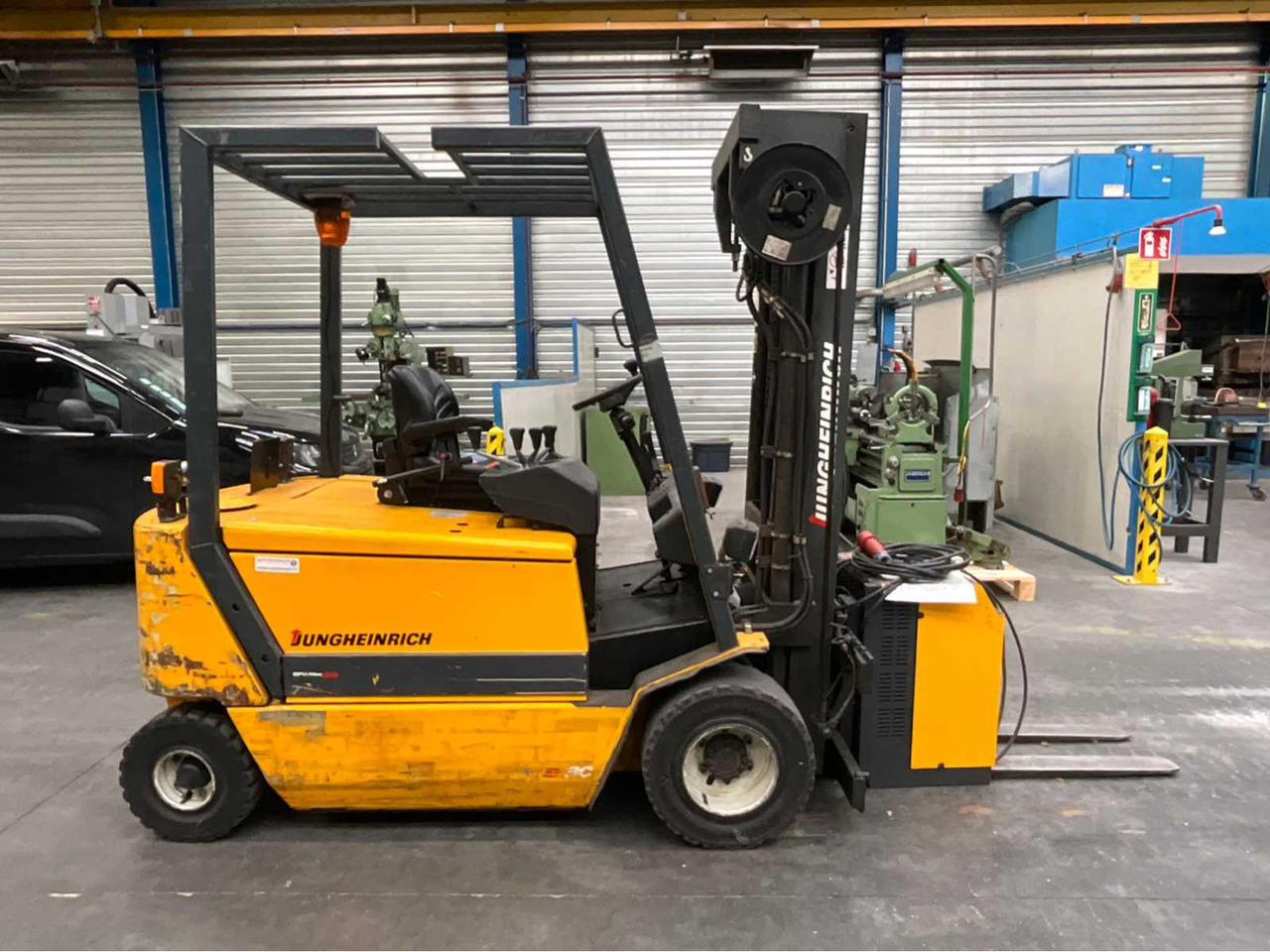 2001 JUNGHEINRICH EFG-VAC 30 G115-500DZ FORKLIFT - Gaffeltruck: billede 4 2001 JUNGHEINRICH EFG-VAC 30 G115-500DZ FORKLIFT - Gaffeltruck: billede 4