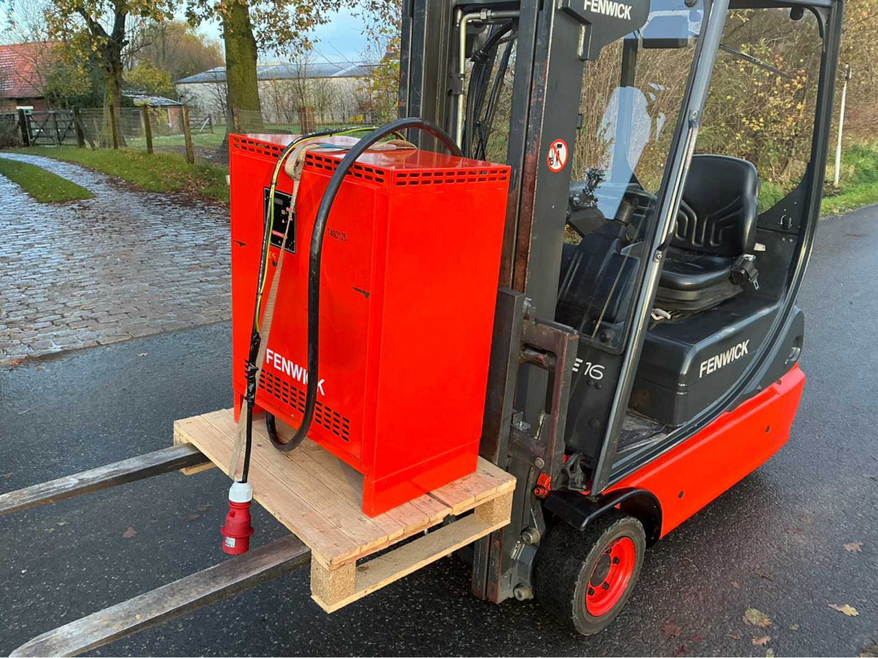 Gaffeltruck 2005 LINDE-FENWICK E16C-02 FORKLIFT: billede 9 Gaffeltruck 2005 LINDE-FENWICK E16C-02 FORKLIFT: billede 9