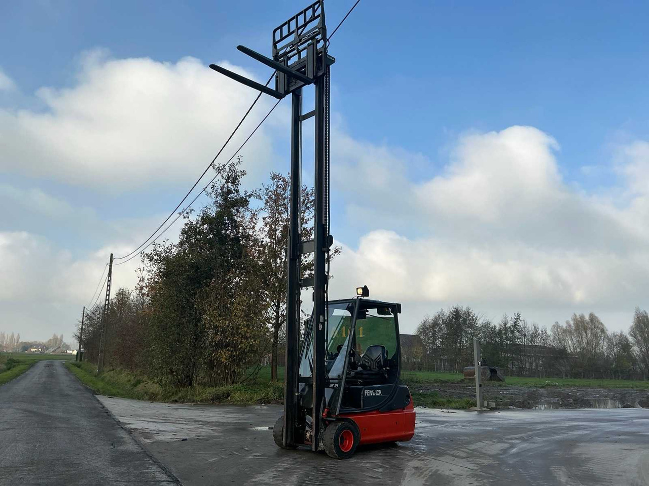 2006 LINDE-FENWICK E18C-02 FORKLIFT - Gaffeltruck: billede 3 2006 LINDE-FENWICK E18C-02 FORKLIFT - Gaffeltruck: billede 3