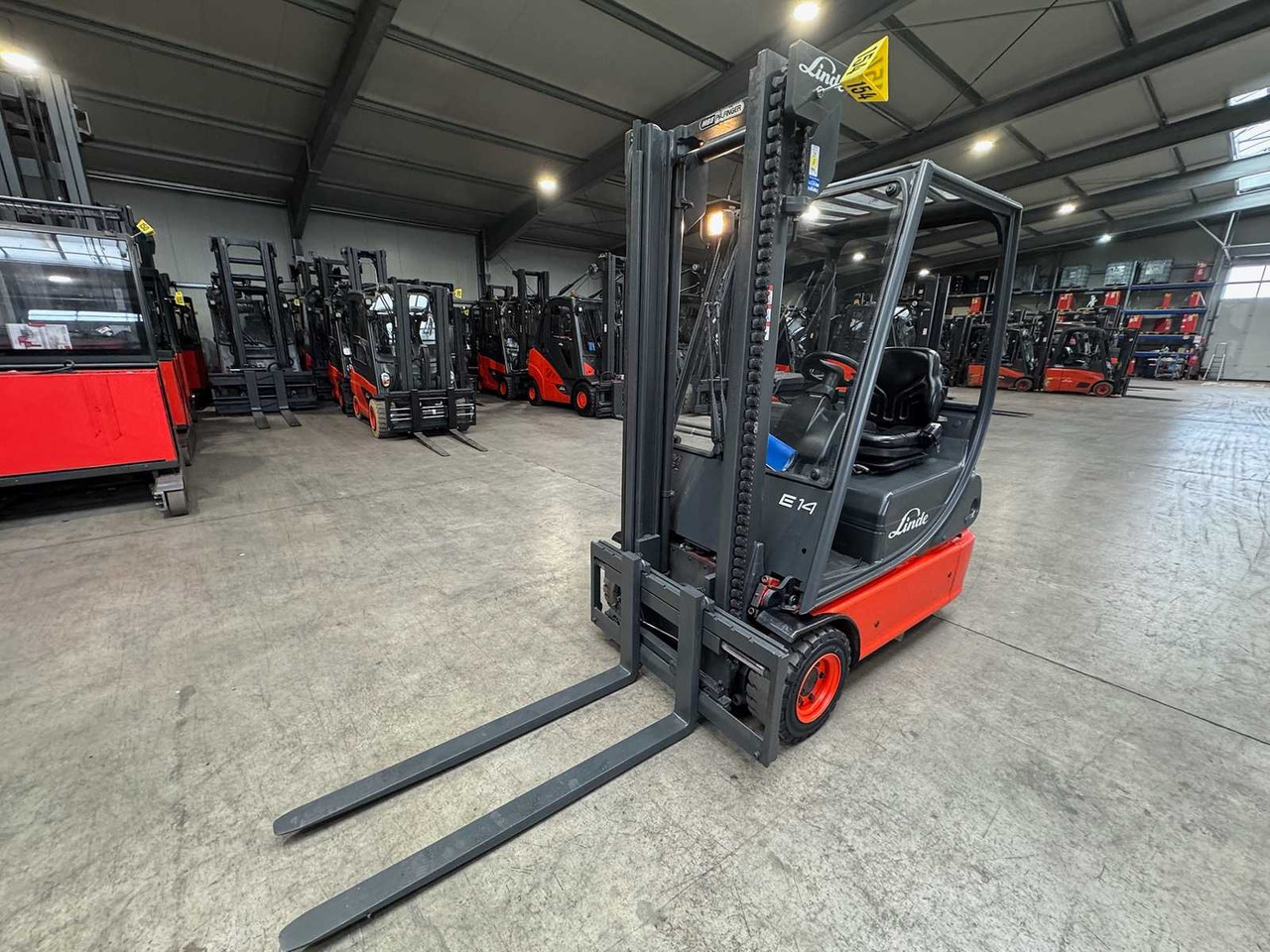2006 SERVICE + UVV 12/2026 LINDE E14 2,977 HOURS 4X TIRES NEW ELECTRIC FORKLIFT. E20 E16 - Gaffeltruck: billede 2 2006 SERVICE + UVV 12/2026 LINDE E14 2,977 HOURS 4X TIRES NEW ELECTRIC FORKLIFT. E20 E16 - Gaffeltruck: billede 2