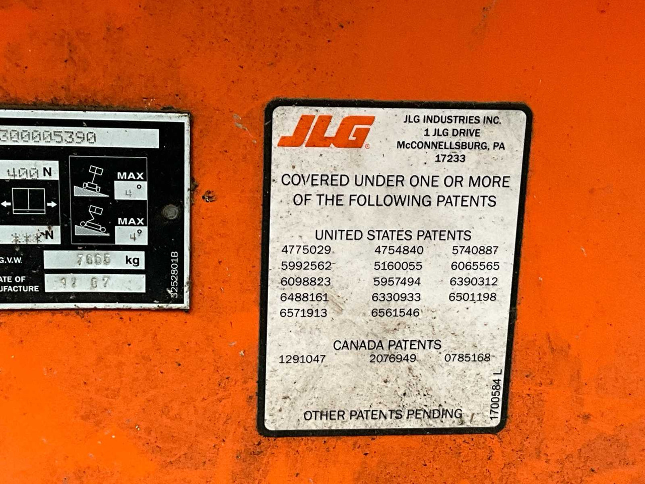 Lift 2007 JLG 510 AJ AERIAL PLATFORM: billede 34