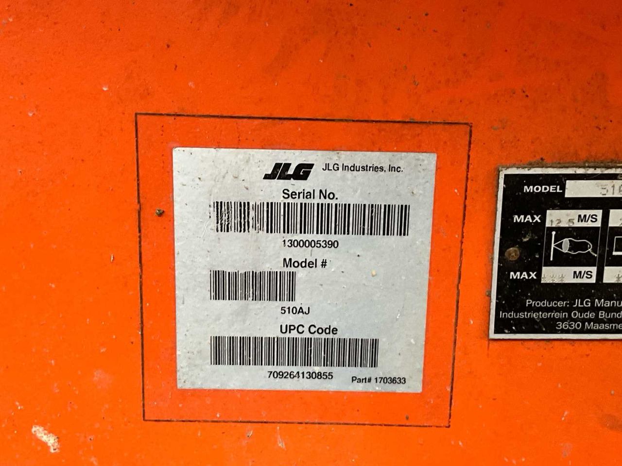 Lift 2007 JLG 510 AJ AERIAL PLATFORM: billede 32