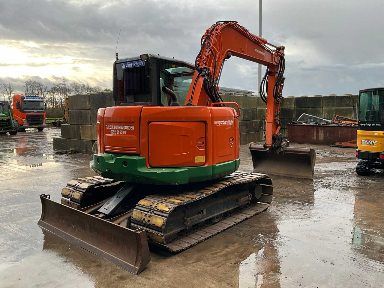 2012 NEW HOLLAND E70BSR-2 MIDI EXCAVATOR - Gravemaskine: billede 5 2012 NEW HOLLAND E70BSR-2 MIDI EXCAVATOR - Gravemaskine: billede 5