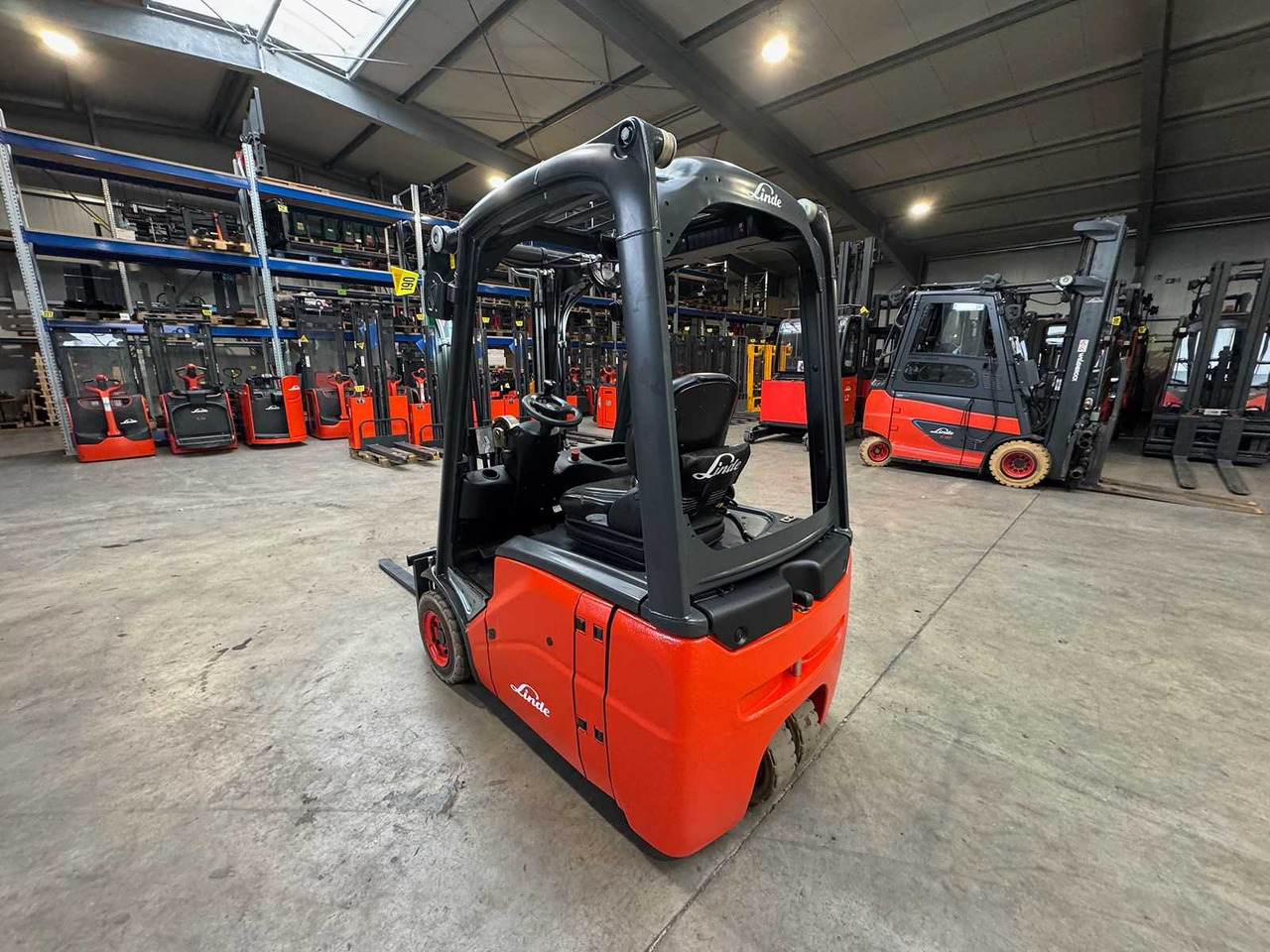 2013 SERVICE+UVV 11/2026 LINDE E14 1,400KG DUPLEX FREE LIFT 3RD + 4TH VALVE ELECTRIC FORKLIFT 3,232 HOURS - Gaffeltruck: billede 5 2013 SERVICE+UVV 11/2026 LINDE E14 1,400KG DUPLEX FREE LIFT 3RD + 4TH VALVE ELECTRIC FORKLIFT 3,232 HOURS - Gaffeltruck: billede 5