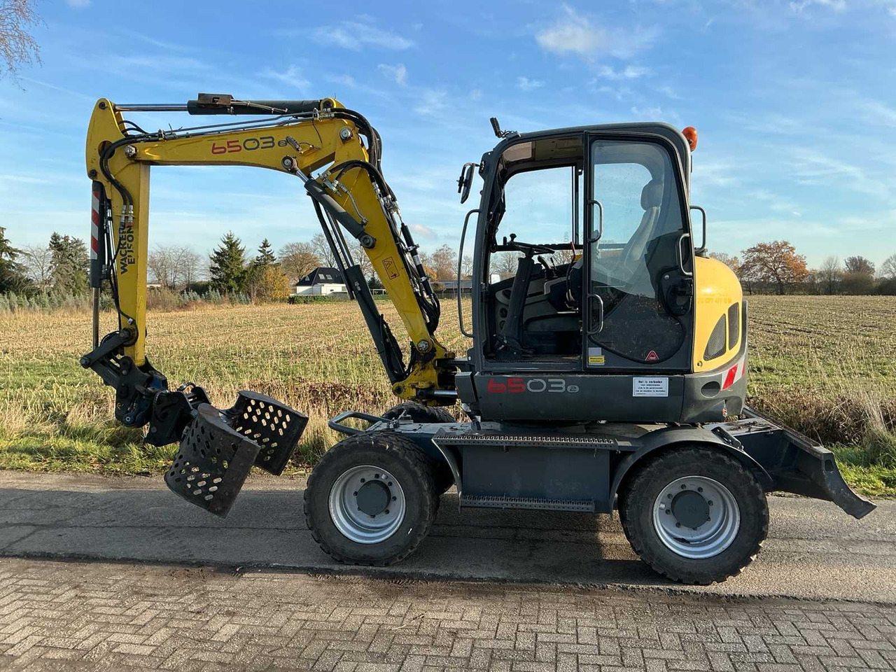 2013 WACKER NEUSON 6503-2 WHEELED EXCAVATOR - Hjulgravemaskine: billede 2 2013 WACKER NEUSON 6503-2 WHEELED EXCAVATOR - Hjulgravemaskine: billede 2