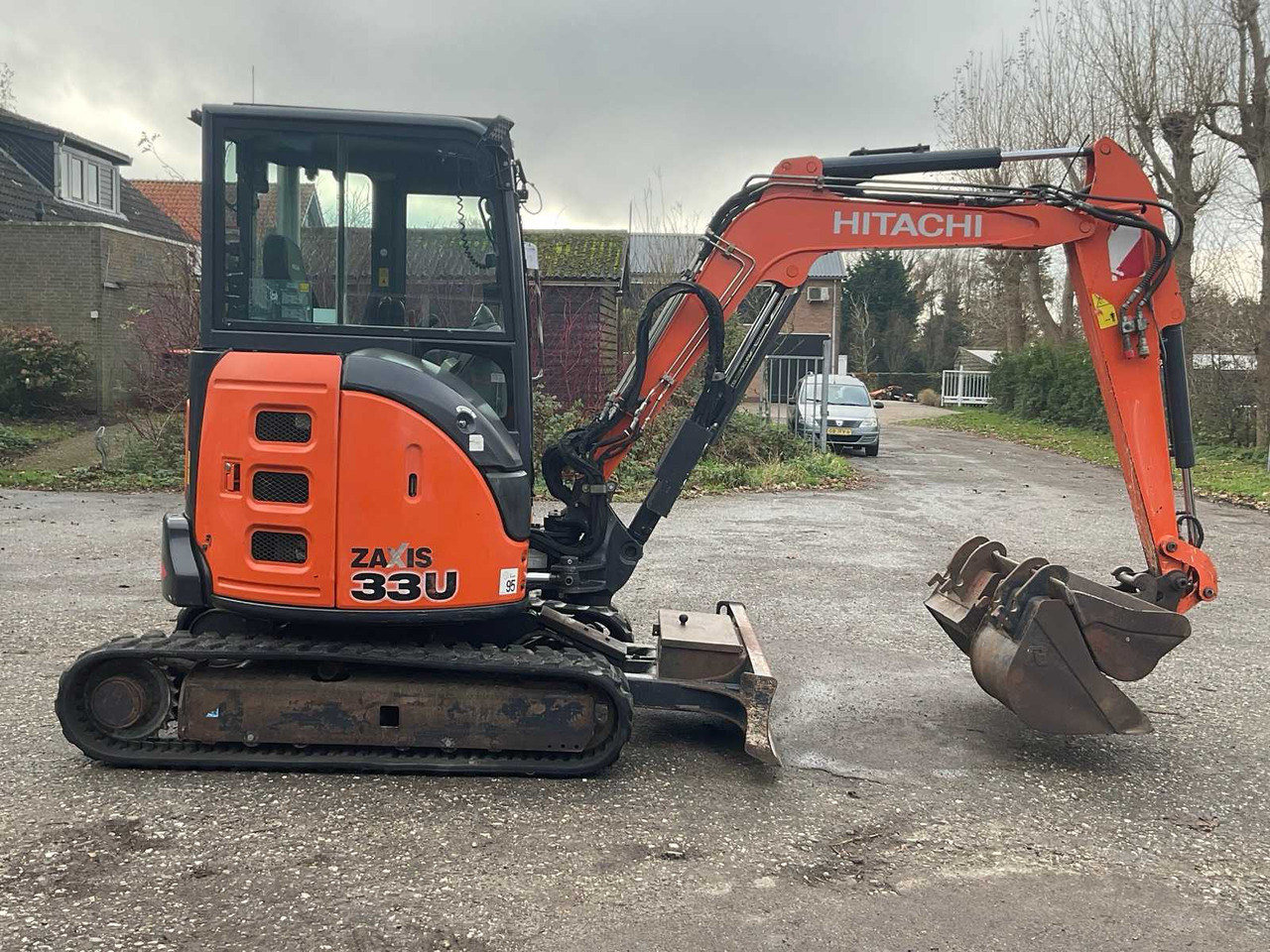 2014 HITACHI ZX 33U-5 MINI EXCAVATOR - Minigravemaskine: billede 5 2014 HITACHI ZX 33U-5 MINI EXCAVATOR - Minigravemaskine: billede 5
