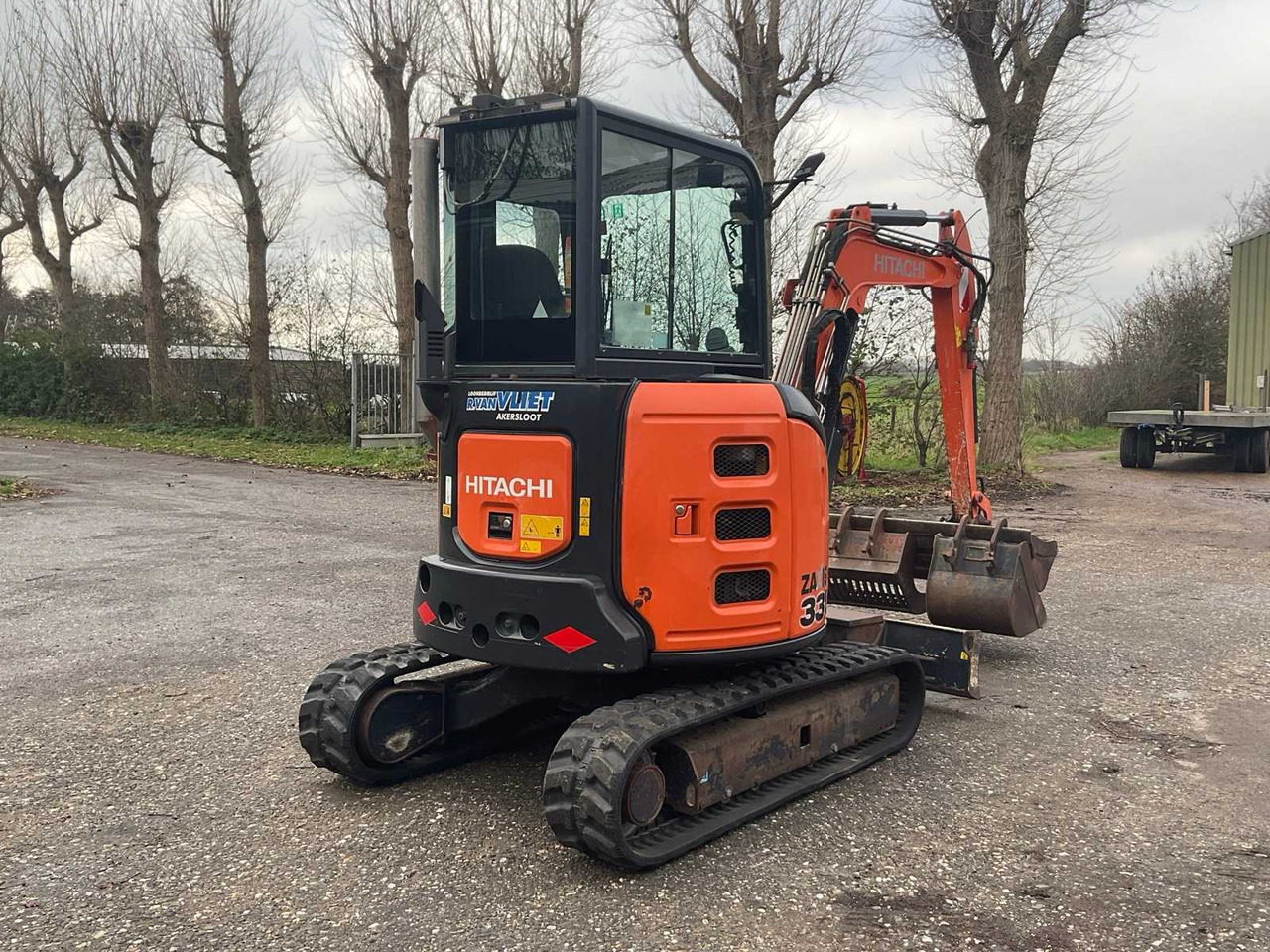 2014 HITACHI ZX 33U-5 MINI EXCAVATOR - Minigravemaskine: billede 4 2014 HITACHI ZX 33U-5 MINI EXCAVATOR - Minigravemaskine: billede 4