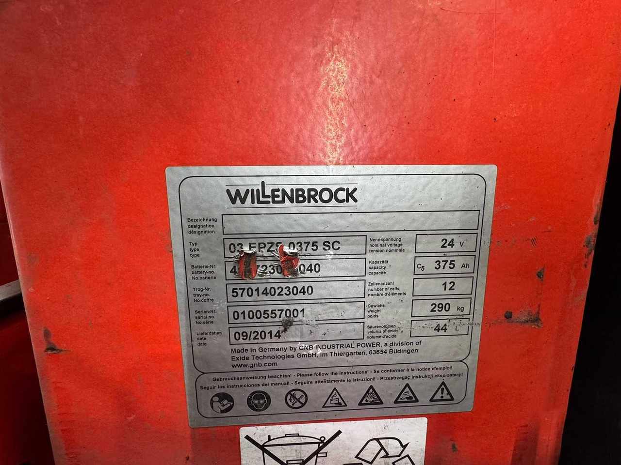 Gaffeltruck 2014 SERVICE +UVV 09/2026 LINDE L14 1.400KG TRIPLEX 470CM PALLET TRUCK ANT 1.982 HOURS: billede 14