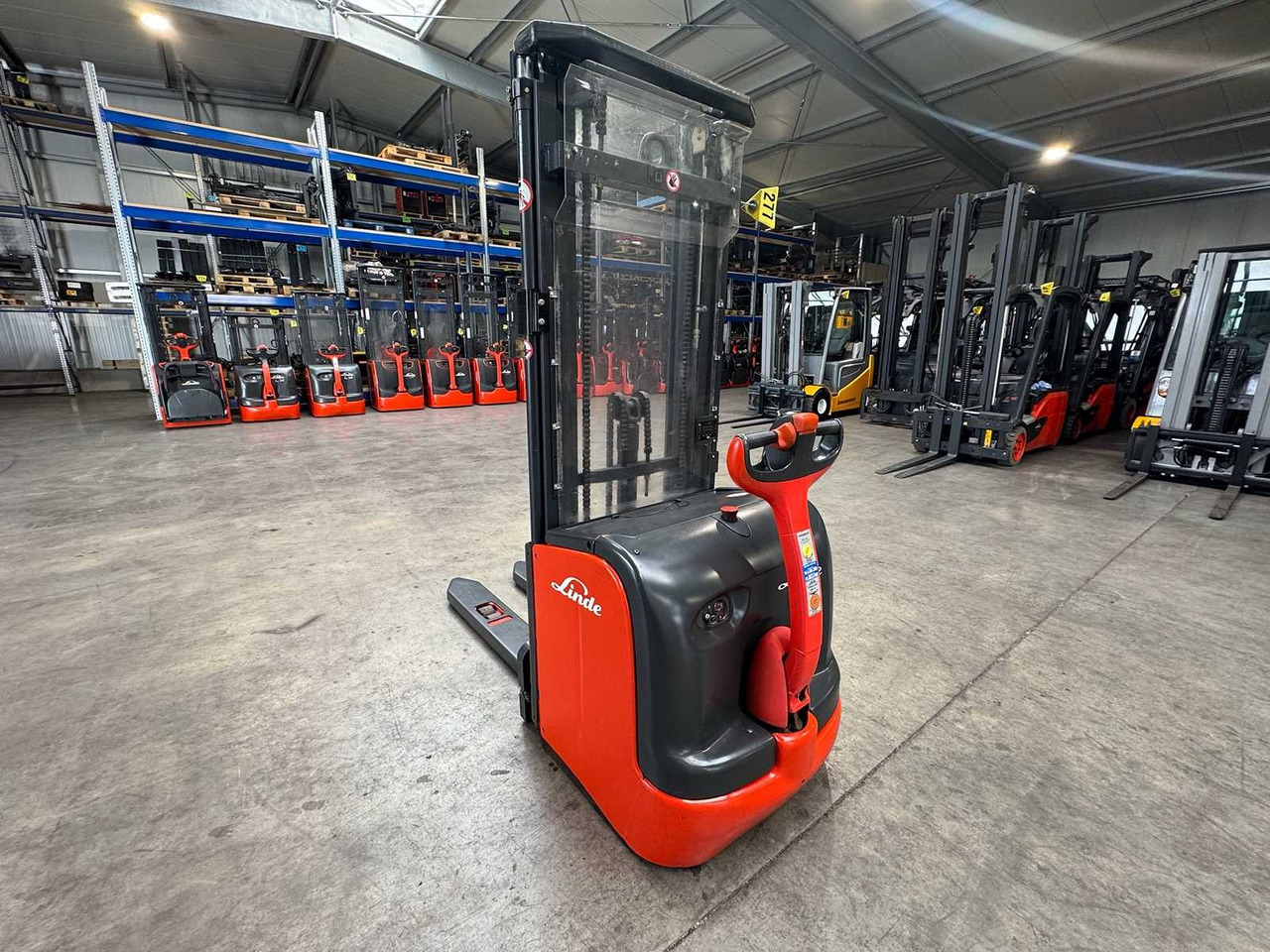 Gaffeltruck 2014 SERVICE +UVV 09/2026 LINDE L14 1.400KG TRIPLEX 470CM PALLET TRUCK ANT 1.982 HOURS: billede 9