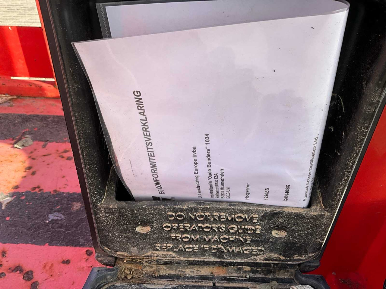 Lift 2015 JLG 1230ES AERIAL WORK PLATFORM: billede 8