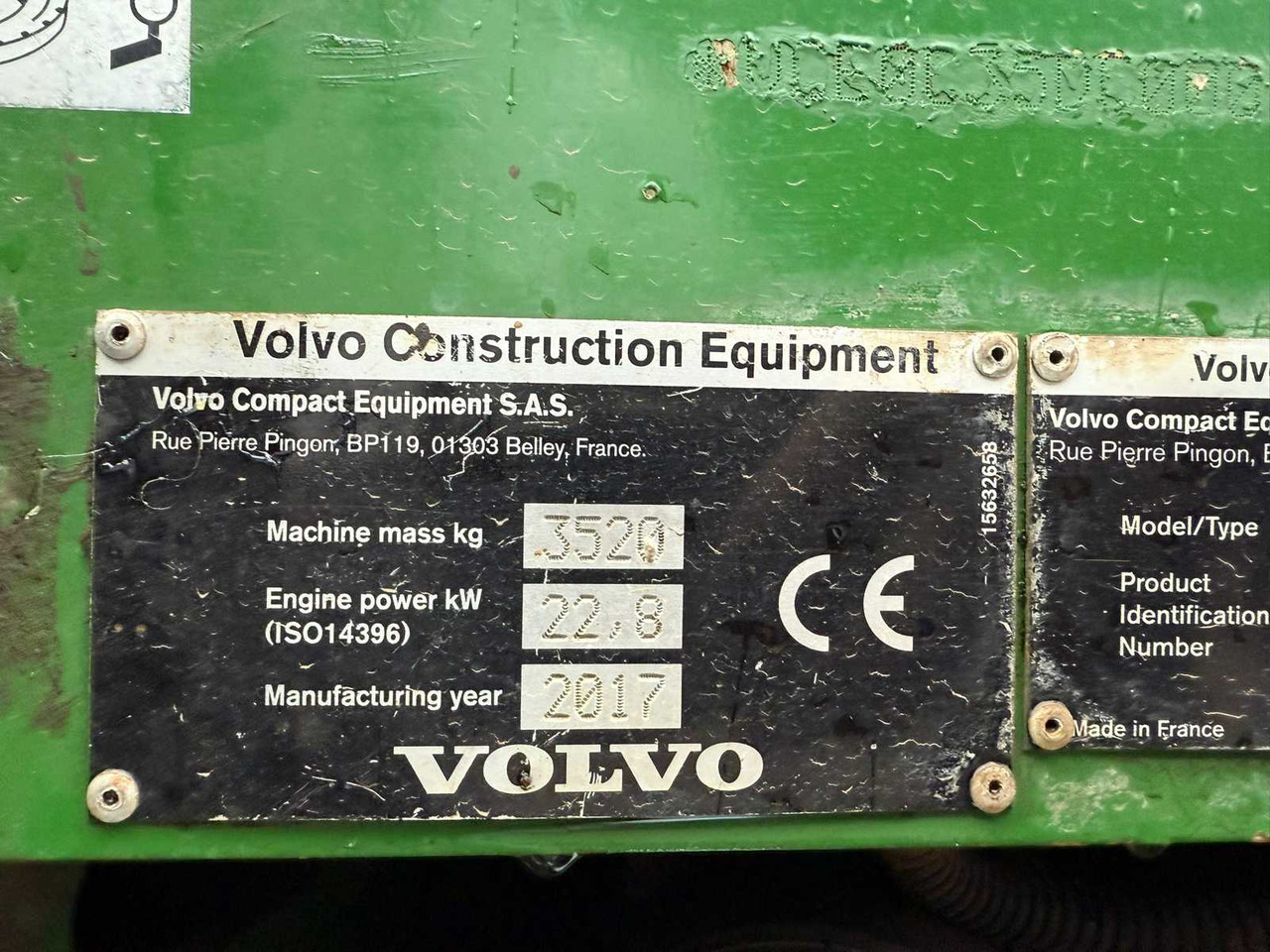 Gravemaskine 2017 VOLVO EC35D MIDI EXCAVATOR: billede 10