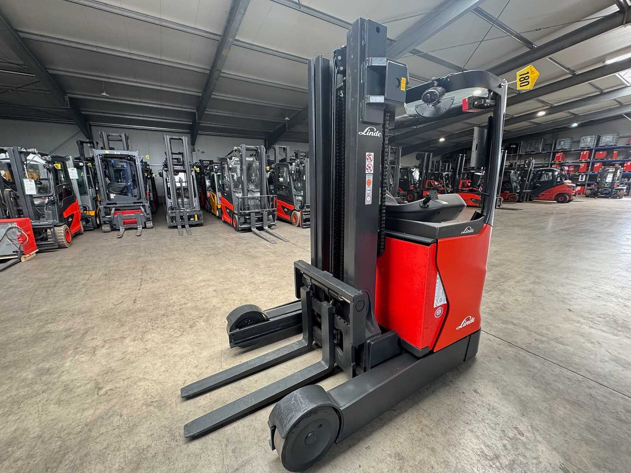 2018 LINDE R20 2,000KG TRIPLEX 505CM RAVAS SCALE ELECTRIC FORKLIFT REACH TRUCK - Gaffeltruck: billede 2 2018 LINDE R20 2,000KG TRIPLEX 505CM RAVAS SCALE ELECTRIC FORKLIFT REACH TRUCK - Gaffeltruck: billede 2