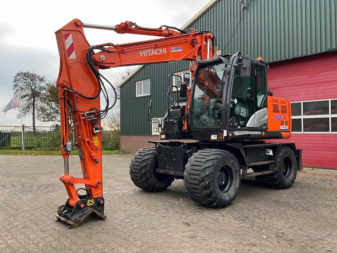 2019 HITACHI WHEELED EXCAVATOR - Hjulgravemaskine: billede 2 2019 HITACHI WHEELED EXCAVATOR - Hjulgravemaskine: billede 2