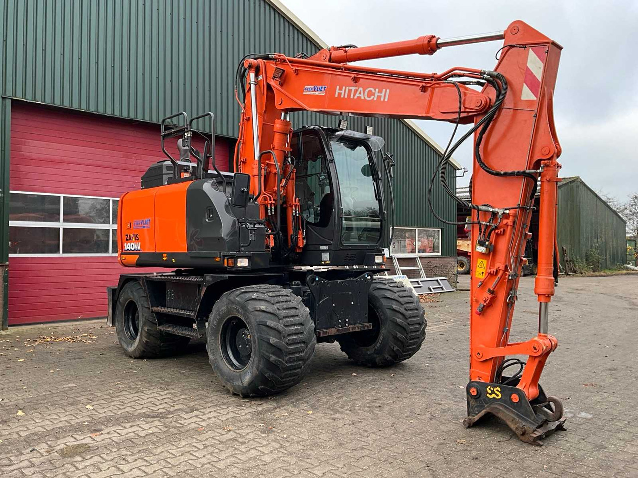 2019 HITACHI WHEELED EXCAVATOR - Hjulgravemaskine: billede 4 2019 HITACHI WHEELED EXCAVATOR - Hjulgravemaskine: billede 4