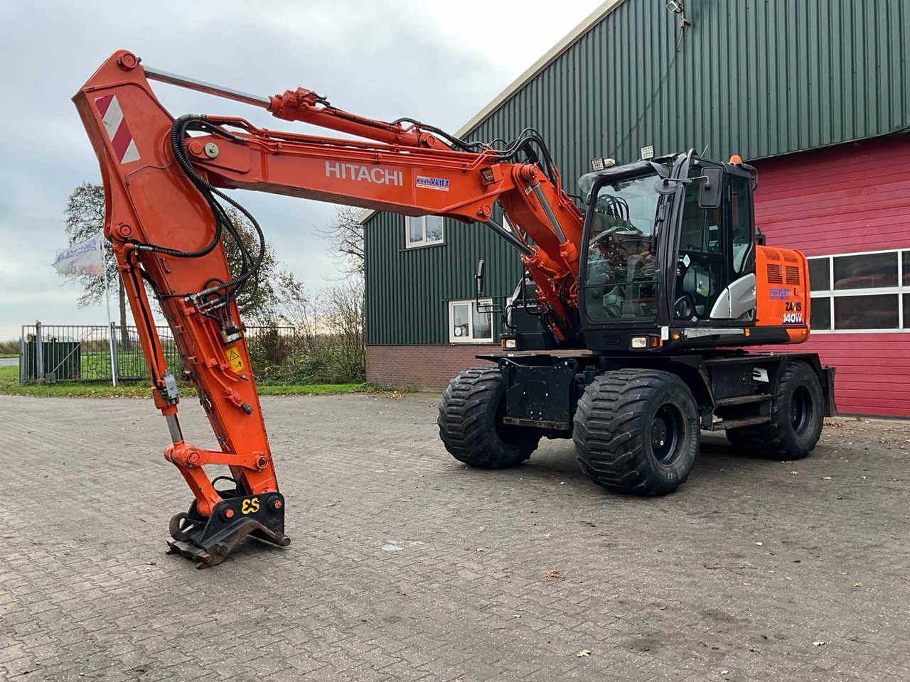 2019 HITACHI WHEELED EXCAVATOR - Hjulgravemaskine: billede 1 2019 HITACHI WHEELED EXCAVATOR - Hjulgravemaskine: billede 1