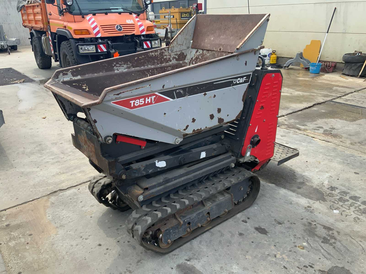 2020 C&F T85 HT TRAKER TRACKED DUMPER - Mini Tipvogn: billede 1 2020 C&F T85 HT TRAKER TRACKED DUMPER - Mini Tipvogn: billede 1