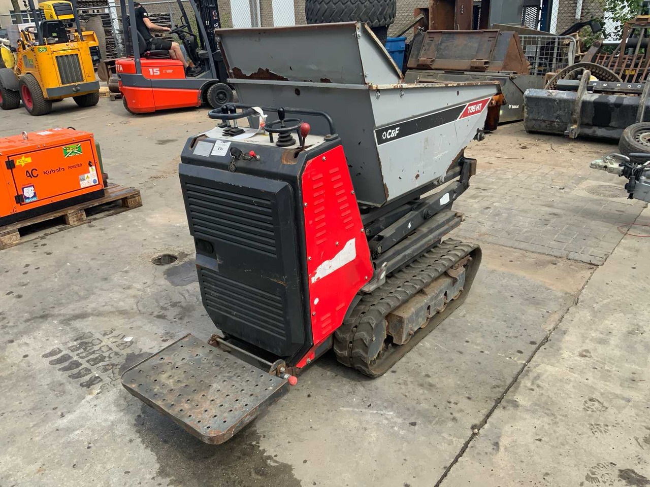 2020 C&F T85 HT TRAKER TRACKED DUMPER - Mini Tipvogn: billede 4 2020 C&F T85 HT TRAKER TRACKED DUMPER - Mini Tipvogn: billede 4