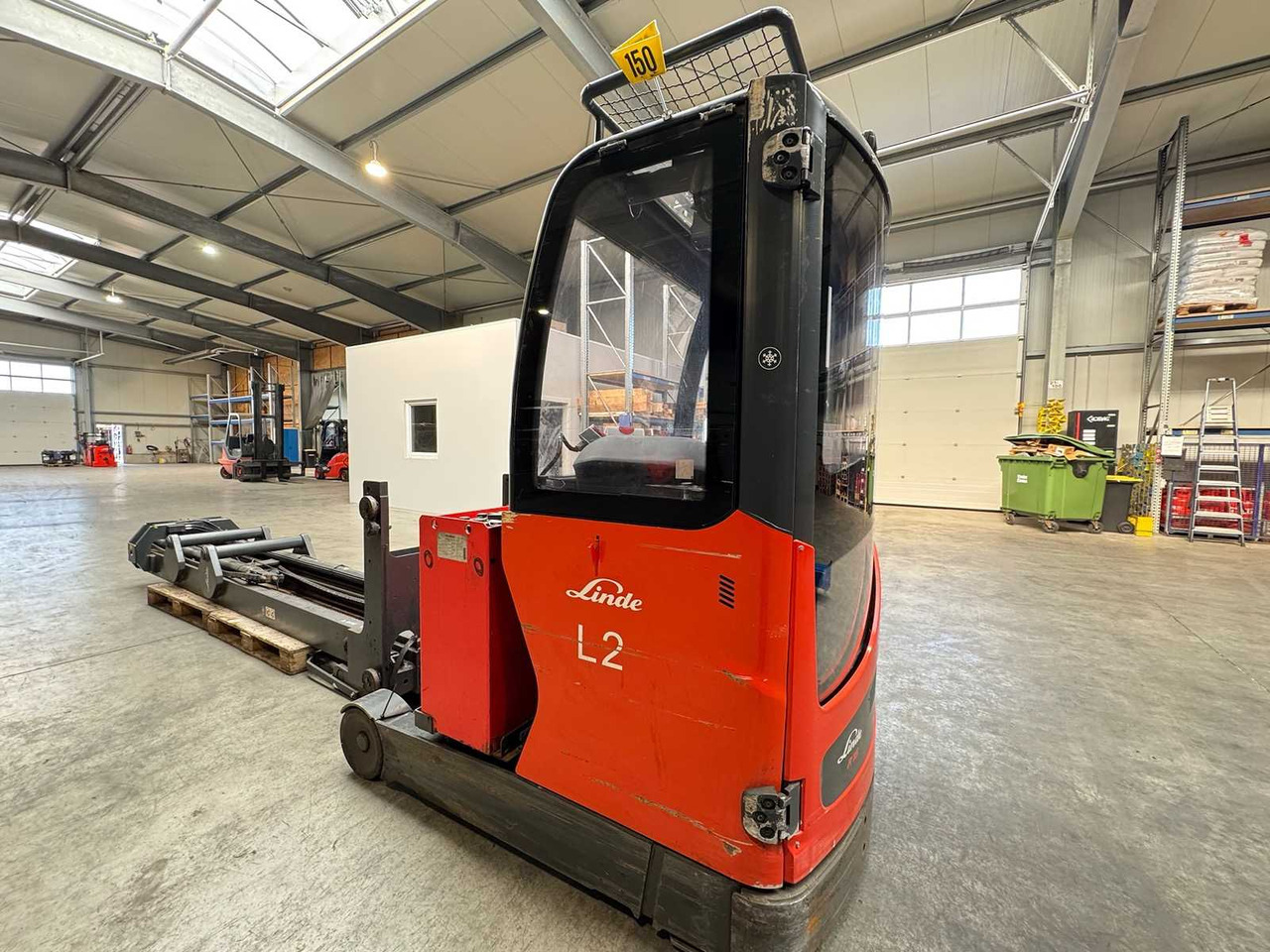 2020 LINDE R16HD ELECTRIC FORKLIFT REACH TRUCK 10 METERS LIFTING HEIGHT CAB 12,911 HOURS - Gaffeltruck: billede 4 2020 LINDE R16HD ELECTRIC FORKLIFT REACH TRUCK 10 METERS LIFTING HEIGHT CAB 12,911 HOURS - Gaffeltruck: billede 4