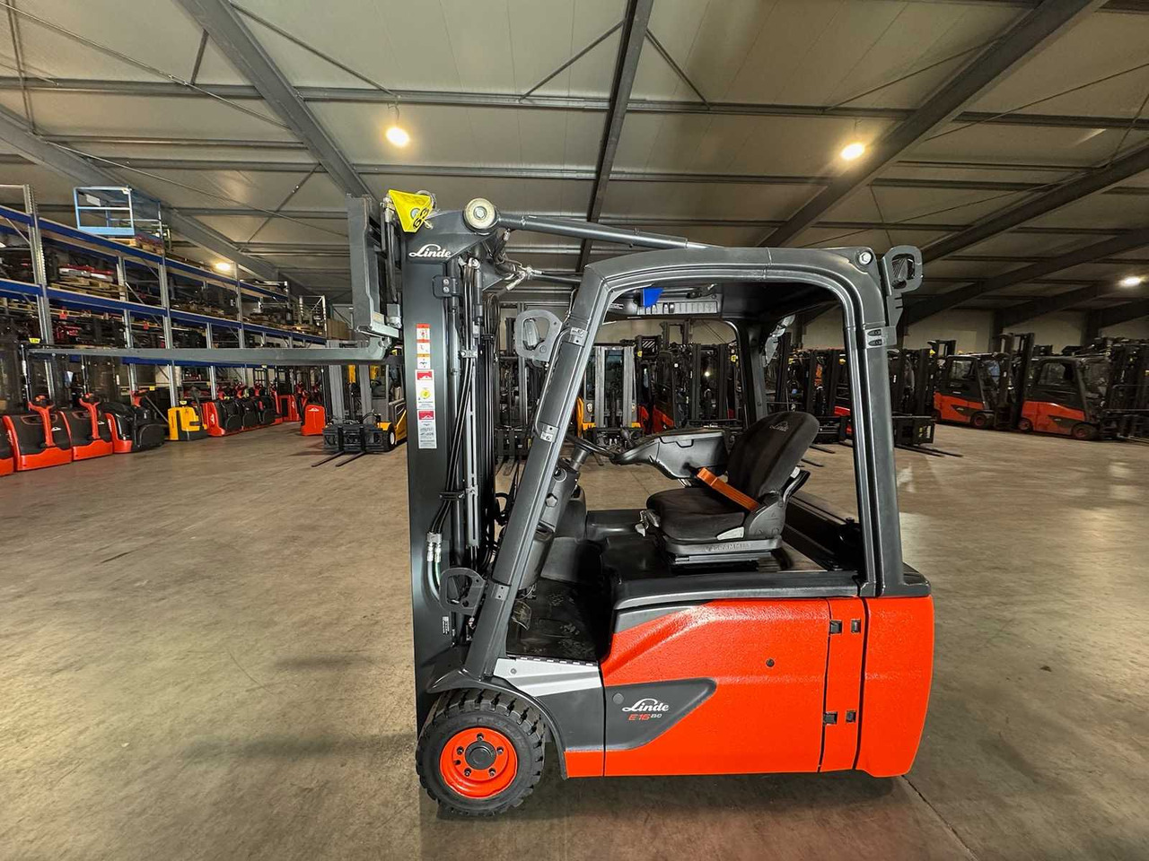 2020 SERVICE+UVV 10/2026 LINDE E16 DUPLEX FREE LIFT 3RD + 4TH VALVE ELECTRIC FORKLIFT 12,549 HOURS - Gaffeltruck: billede 2 2020 SERVICE+UVV 10/2026 LINDE E16 DUPLEX FREE LIFT 3RD + 4TH VALVE ELECTRIC FORKLIFT 12,549 HOURS - Gaffeltruck: billede 2