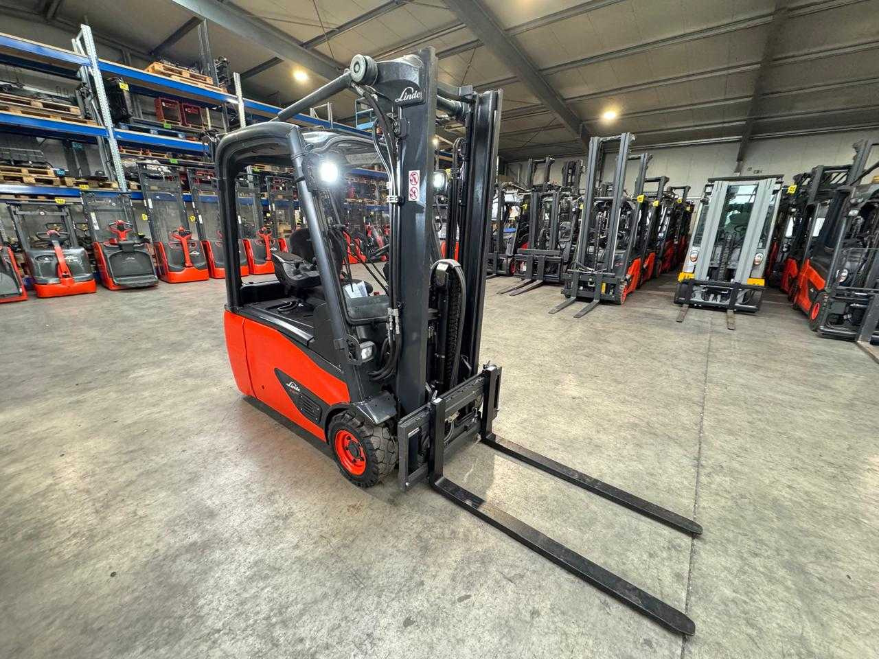 2020 SERVICE+UVV 10/2026 LINDE E16L 1.600KG DUPLEX FREE LIFT ELECTRIC FORKLIFT - Gaffeltruck: billede 5 2020 SERVICE+UVV 10/2026 LINDE E16L 1.600KG DUPLEX FREE LIFT ELECTRIC FORKLIFT - Gaffeltruck: billede 5