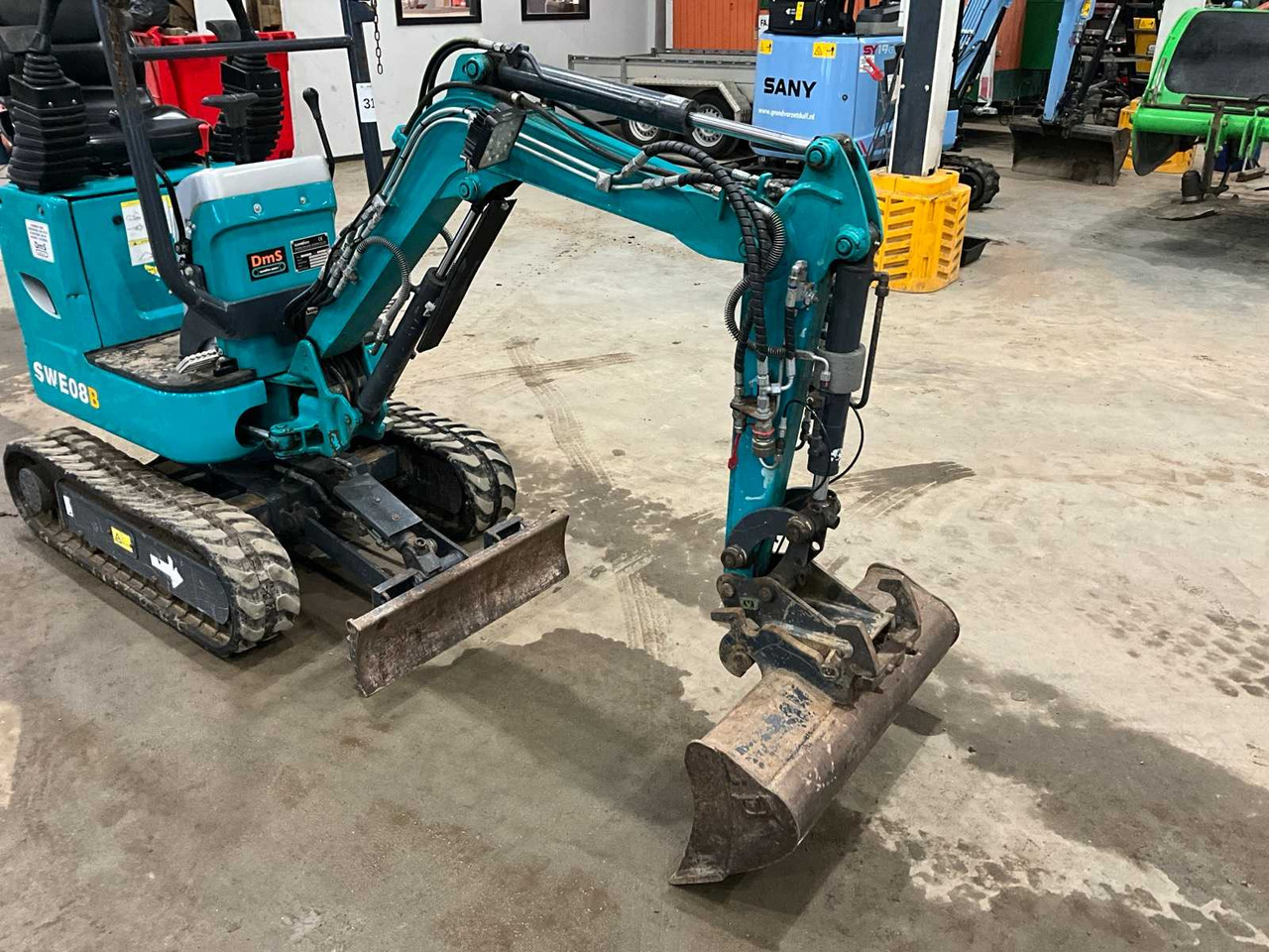 2021 SUNWARD SWE08B MINI EXCAVATOR - Minigravemaskine: billede 5 2021 SUNWARD SWE08B MINI EXCAVATOR - Minigravemaskine: billede 5