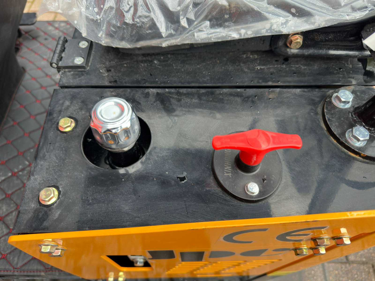 Minigravemaskine 2024 JPC HT12 YELLOW MINI EXCAVATOR: billede 10