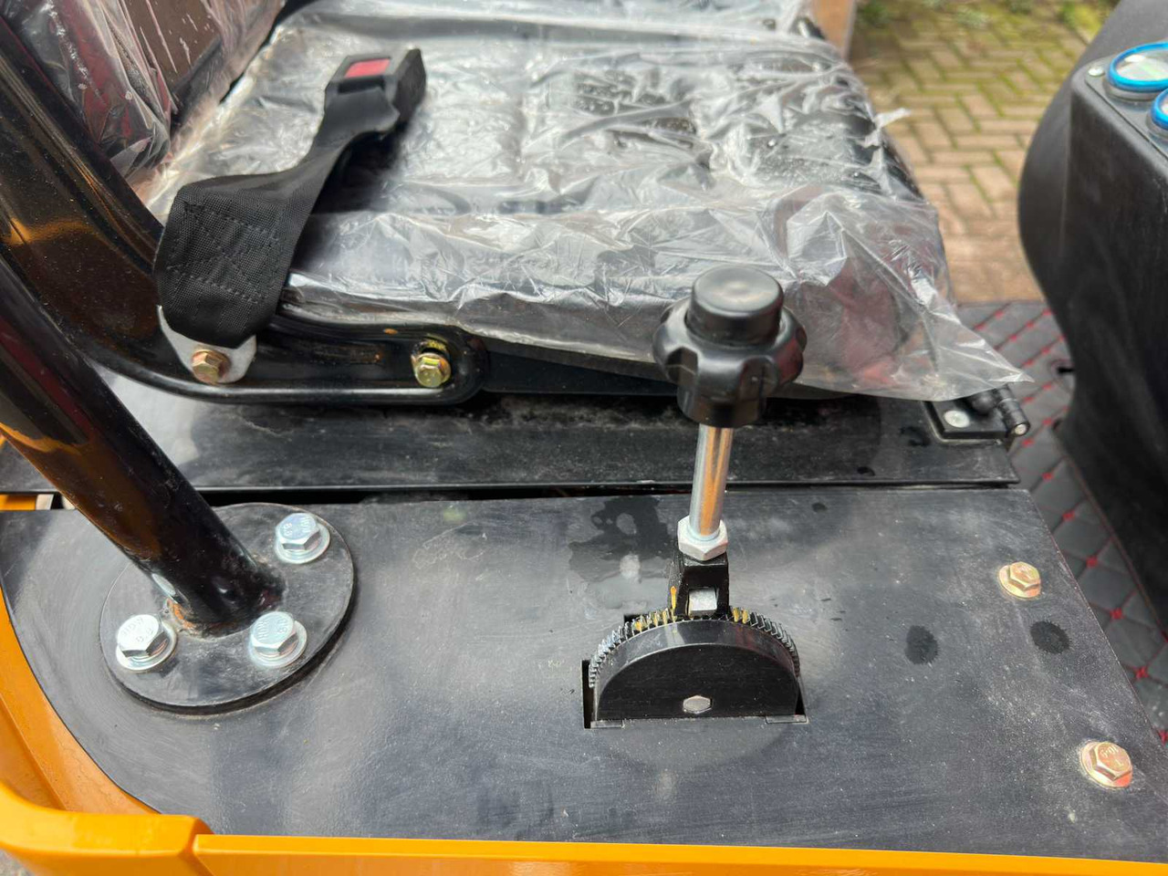 Minigravemaskine 2024 JPC HT12 YELLOW MINI EXCAVATOR: billede 7