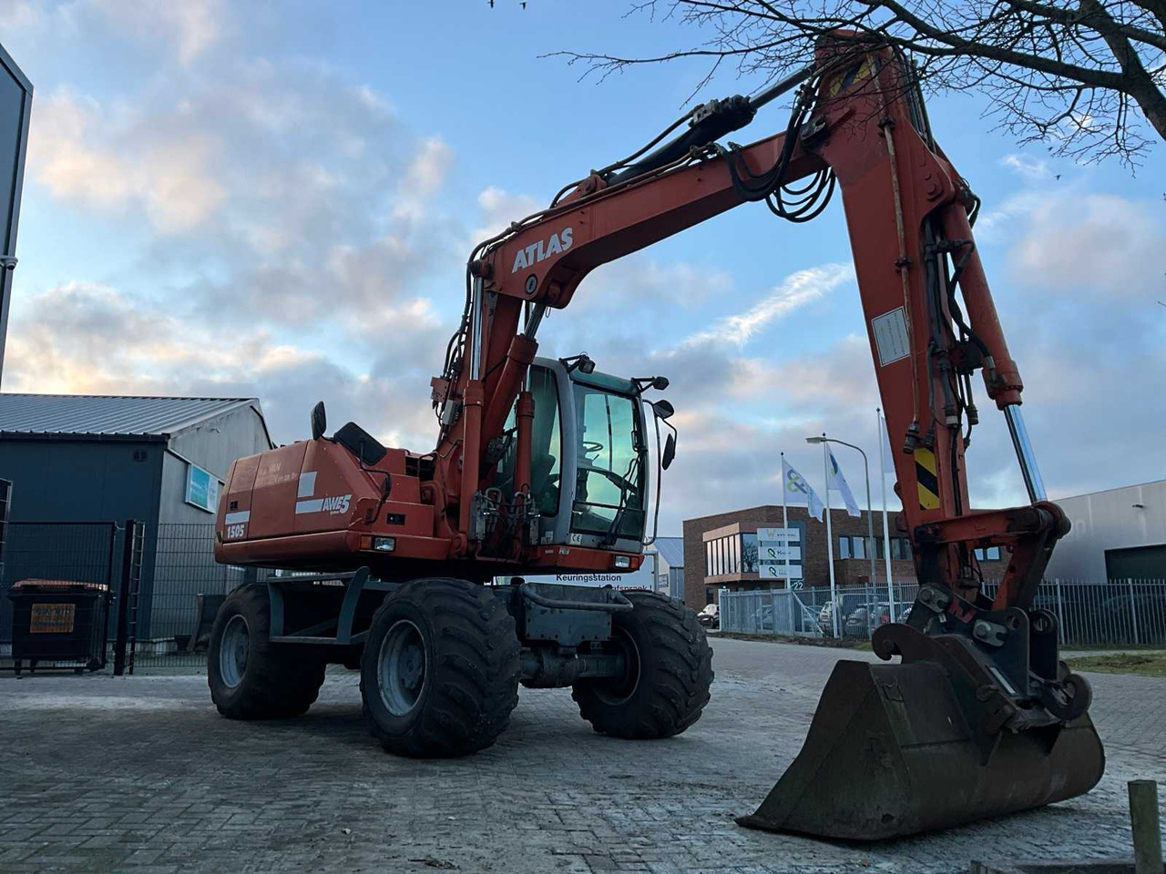 ATLAS WHEELED EXCAVATOR - Hjulgravemaskine: billede 2 ATLAS WHEELED EXCAVATOR - Hjulgravemaskine: billede 2