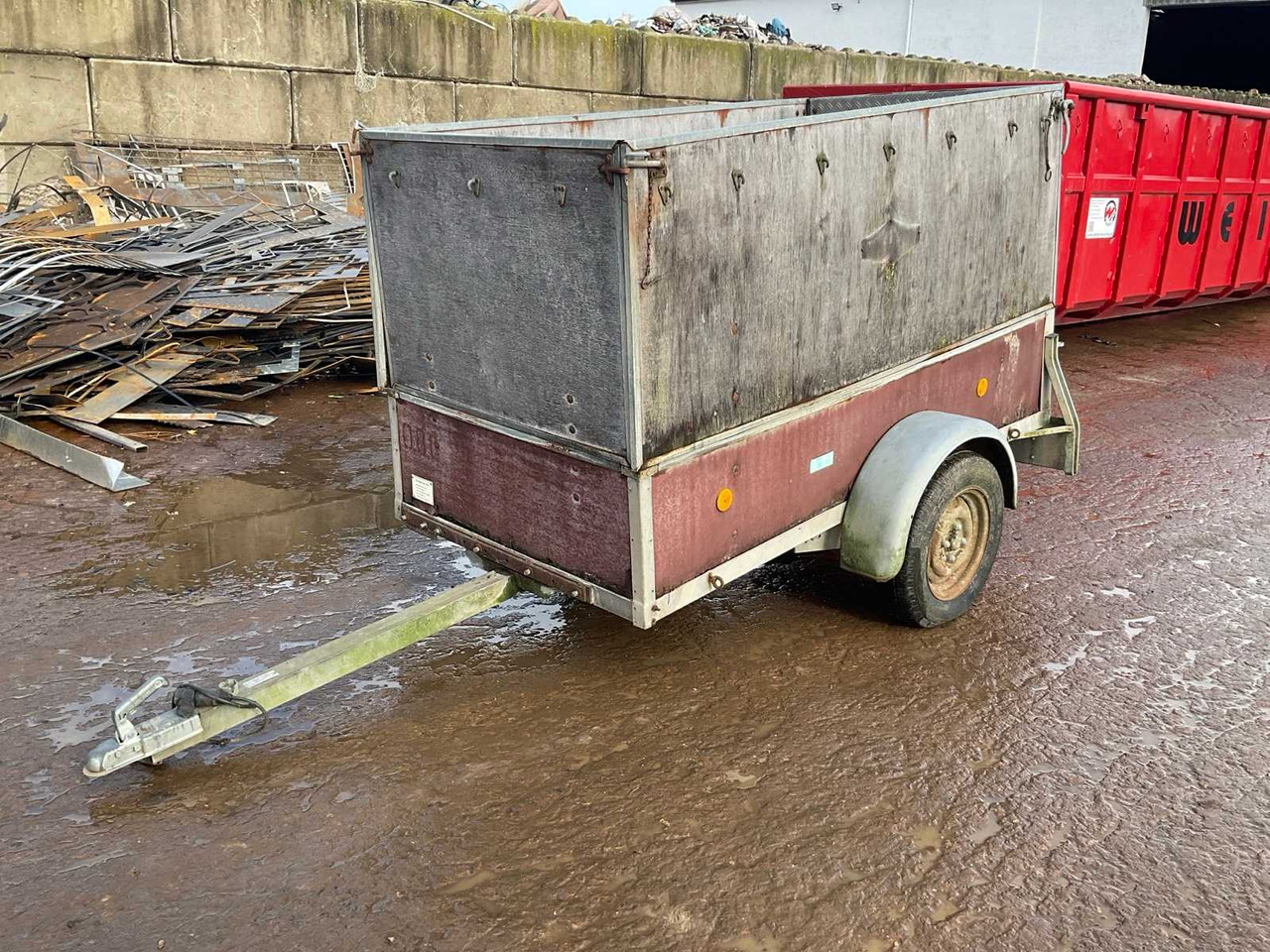 1983 DRAWBAR PZV 10 CAR TRAILER - Anhænger: billede 2 1983 DRAWBAR PZV 10 CAR TRAILER - Anhænger: billede 2