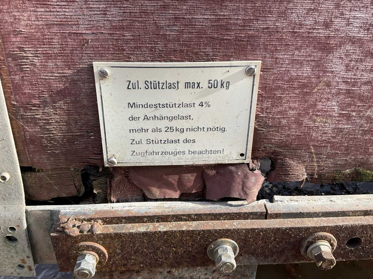 1983 DRAWBAR PZV 10 CAR TRAILER - Anhænger: billede 4 1983 DRAWBAR PZV 10 CAR TRAILER - Anhænger: billede 4