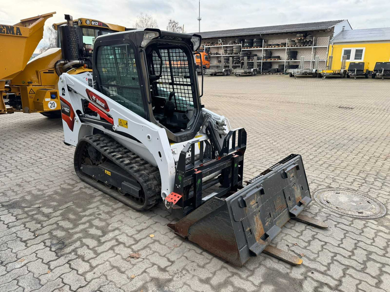 BOBCAT - T450 - 2022 - SKID STEER LOADERS - Skridstyret minilæsser på bånd: billede 5 BOBCAT - T450 - 2022 - SKID STEER LOADERS - Skridstyret minilæsser på bånd: billede 5
