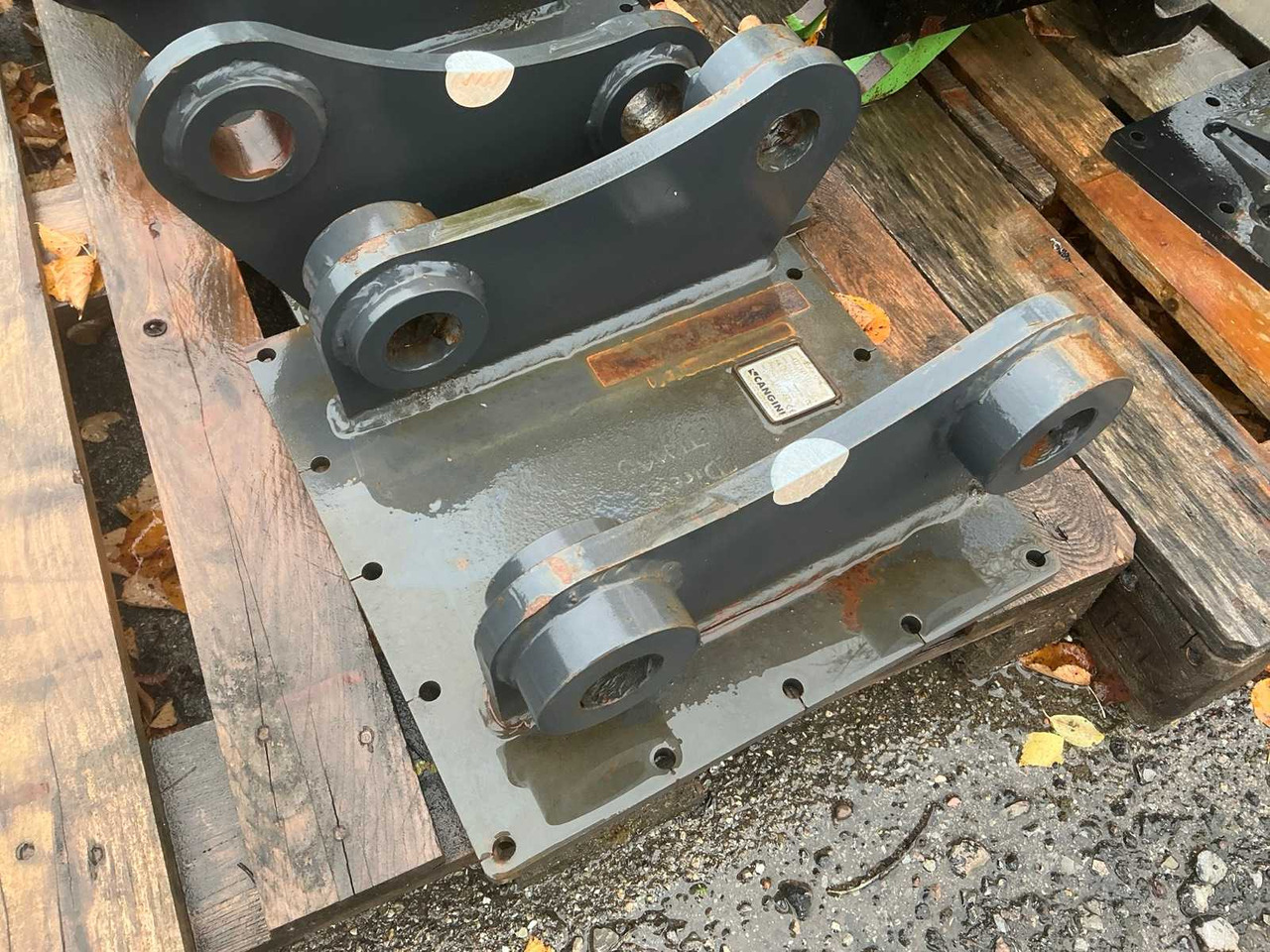 CANGINI - 2021 - ADAPTER PLATE WITH BOLT MOUNT - Gummihjulslæsser: billede 1 CANGINI - 2021 - ADAPTER PLATE WITH BOLT MOUNT - Gummihjulslæsser: billede 1