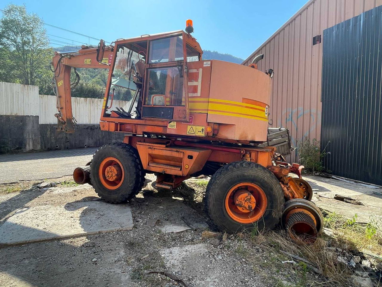 CASE - 1992 - 688P - WHEELED EXCAVATOR - Hjulgravemaskine: billede 4 CASE - 1992 - 688P - WHEELED EXCAVATOR - Hjulgravemaskine: billede 4