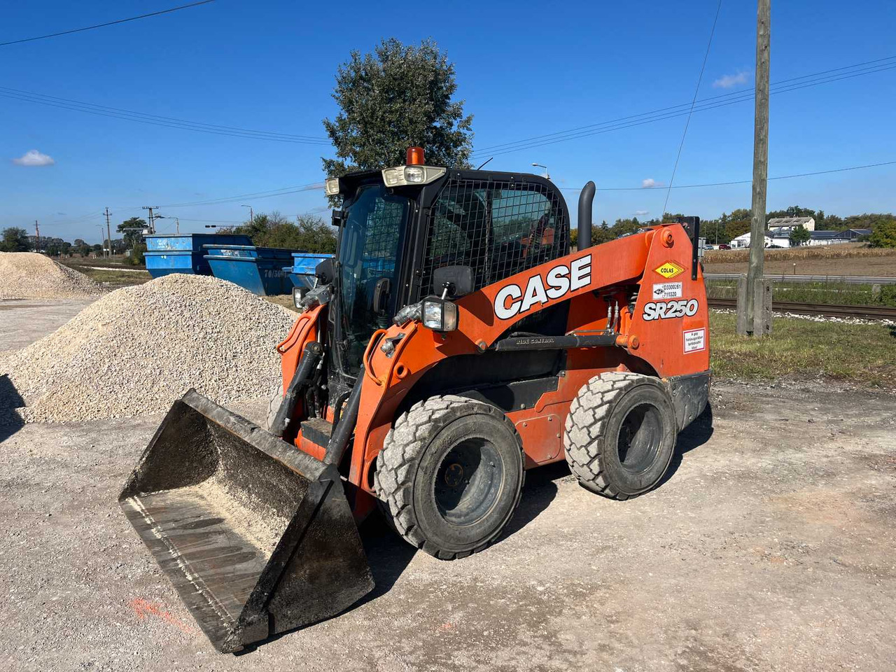 CASE SR250 - Gummihjulslæsser: billede 1 CASE SR250 - Gummihjulslæsser: billede 1