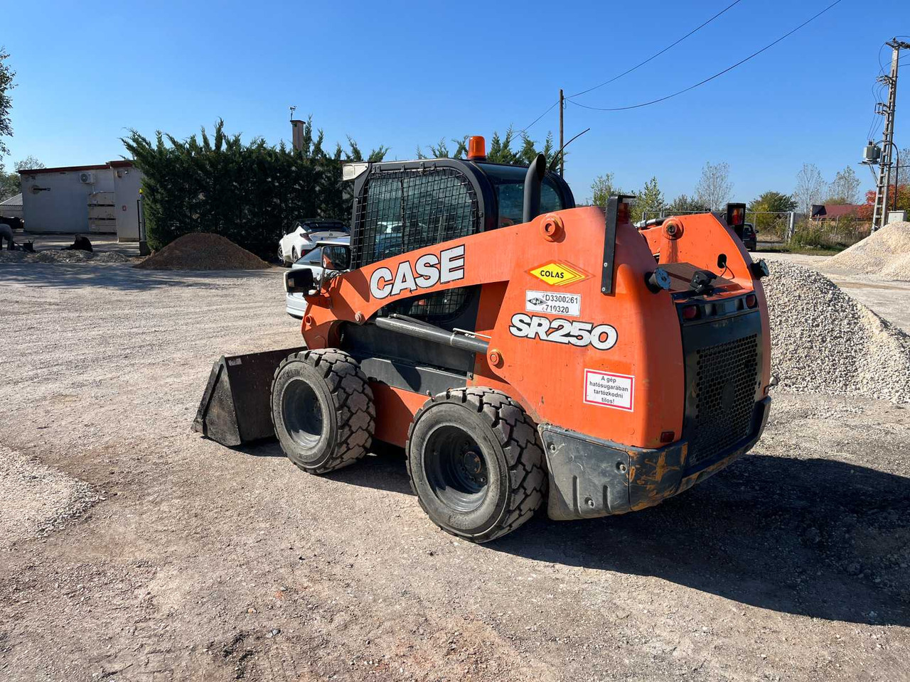 CASE SR250 - Gummihjulslæsser: billede 4 CASE SR250 - Gummihjulslæsser: billede 4