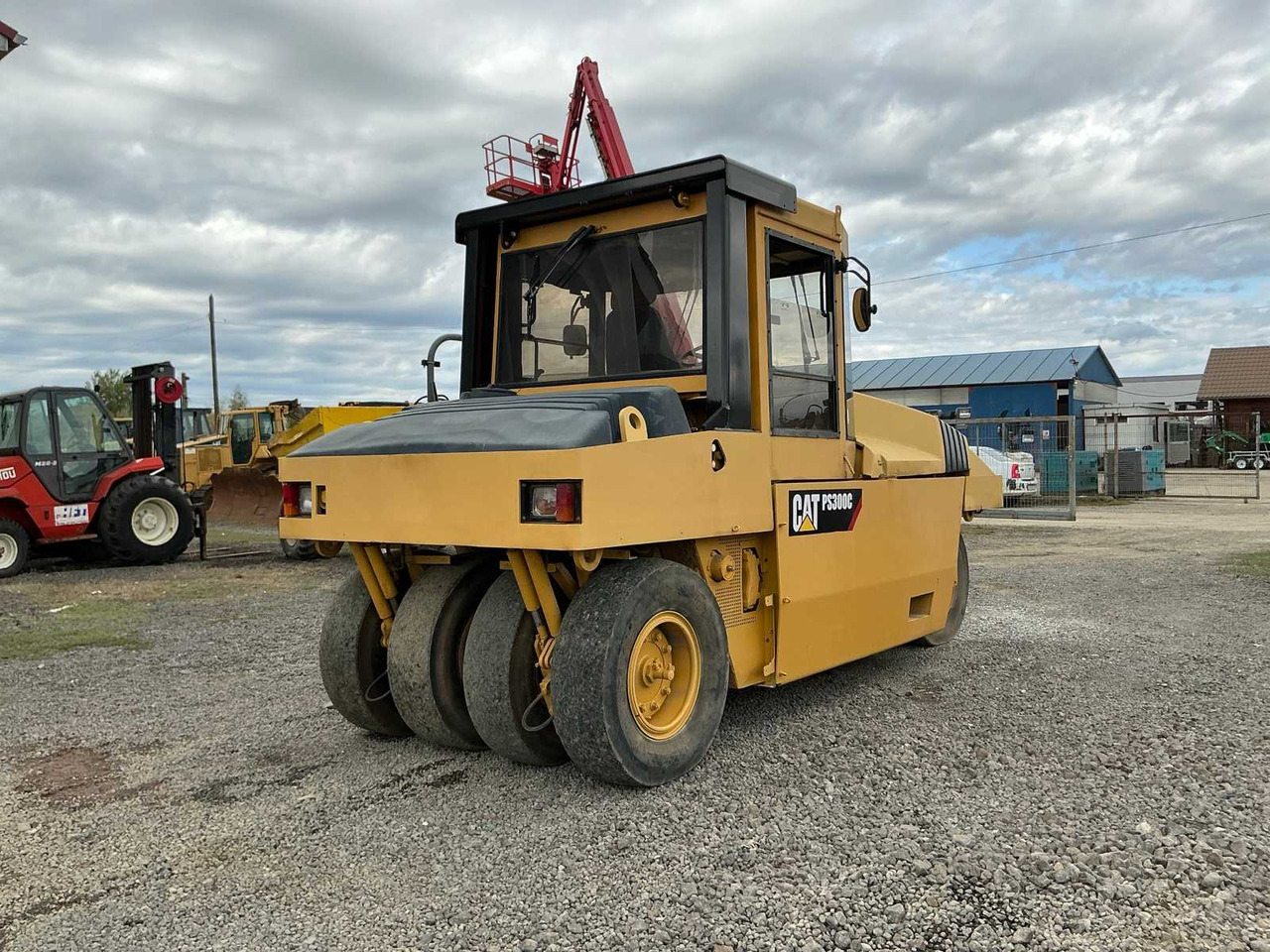 Gummihjulstromle Caterpillar PS 300C: billede 11