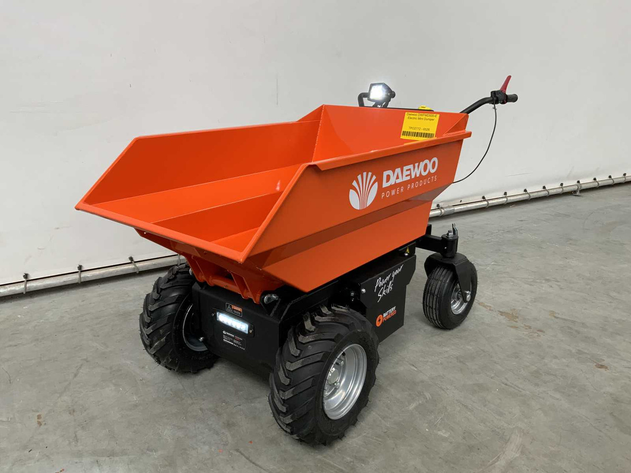 DAEWOO - 2025 - DWFMD500-E - ELECTRIC DUMPER - Mini Tipvogn: billede 2 DAEWOO - 2025 - DWFMD500-E - ELECTRIC DUMPER - Mini Tipvogn: billede 2