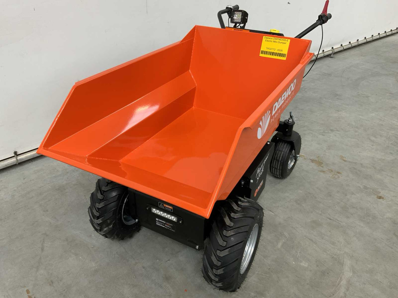 DAEWOO - 2025 - DWFMD500-E - ELECTRIC DUMPER - Mini Tipvogn: billede 5 DAEWOO - 2025 - DWFMD500-E - ELECTRIC DUMPER - Mini Tipvogn: billede 5