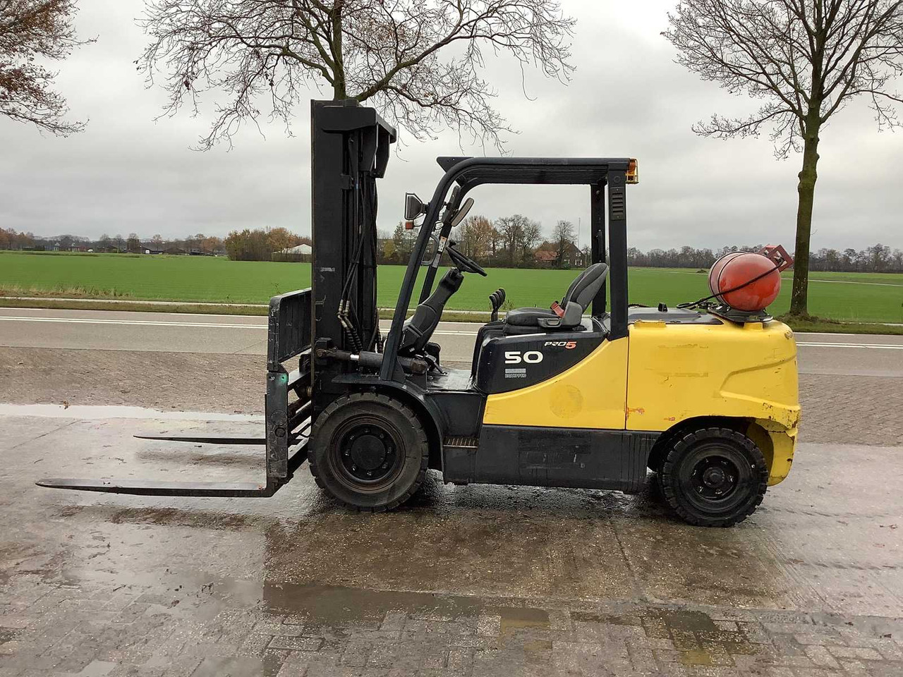 DOOSAN - 2010 - G50C-5 LP PRO5 - FORKLIFT - Gaffeltruck: billede 2 DOOSAN - 2010 - G50C-5 LP PRO5 - FORKLIFT - Gaffeltruck: billede 2