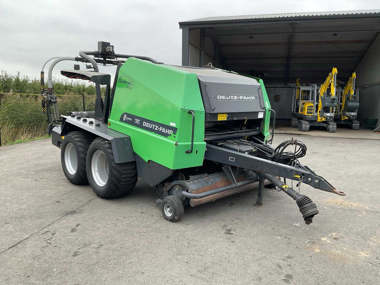 Deutz-Fahr Fixmaster 235 - Rundballepresse, Indpakker: billede 1 Deutz-Fahr Fixmaster 235 - Rundballepresse, Indpakker: billede 1