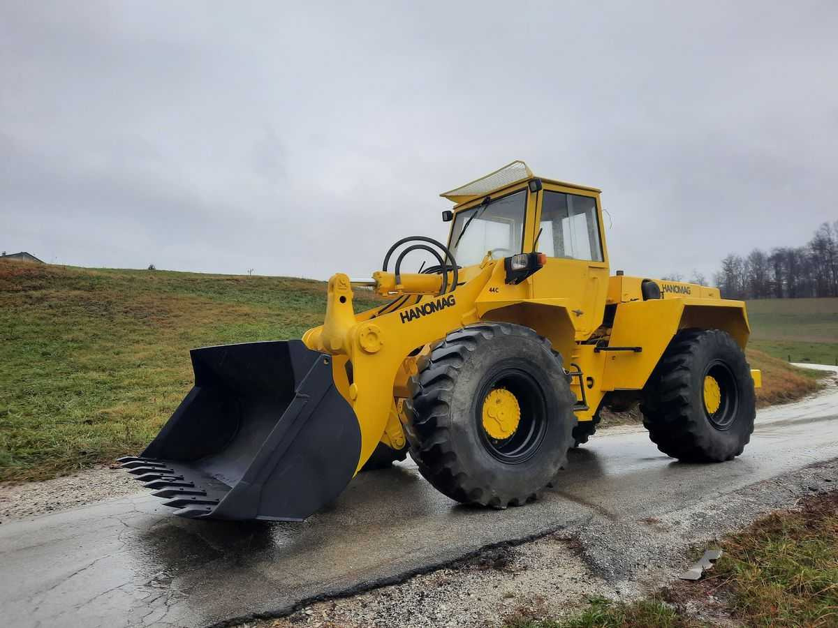 HANOMAG - 44C - LOADER - 1990 - Gummihjulslæsser: billede 4 HANOMAG - 44C - LOADER - 1990 - Gummihjulslæsser: billede 4