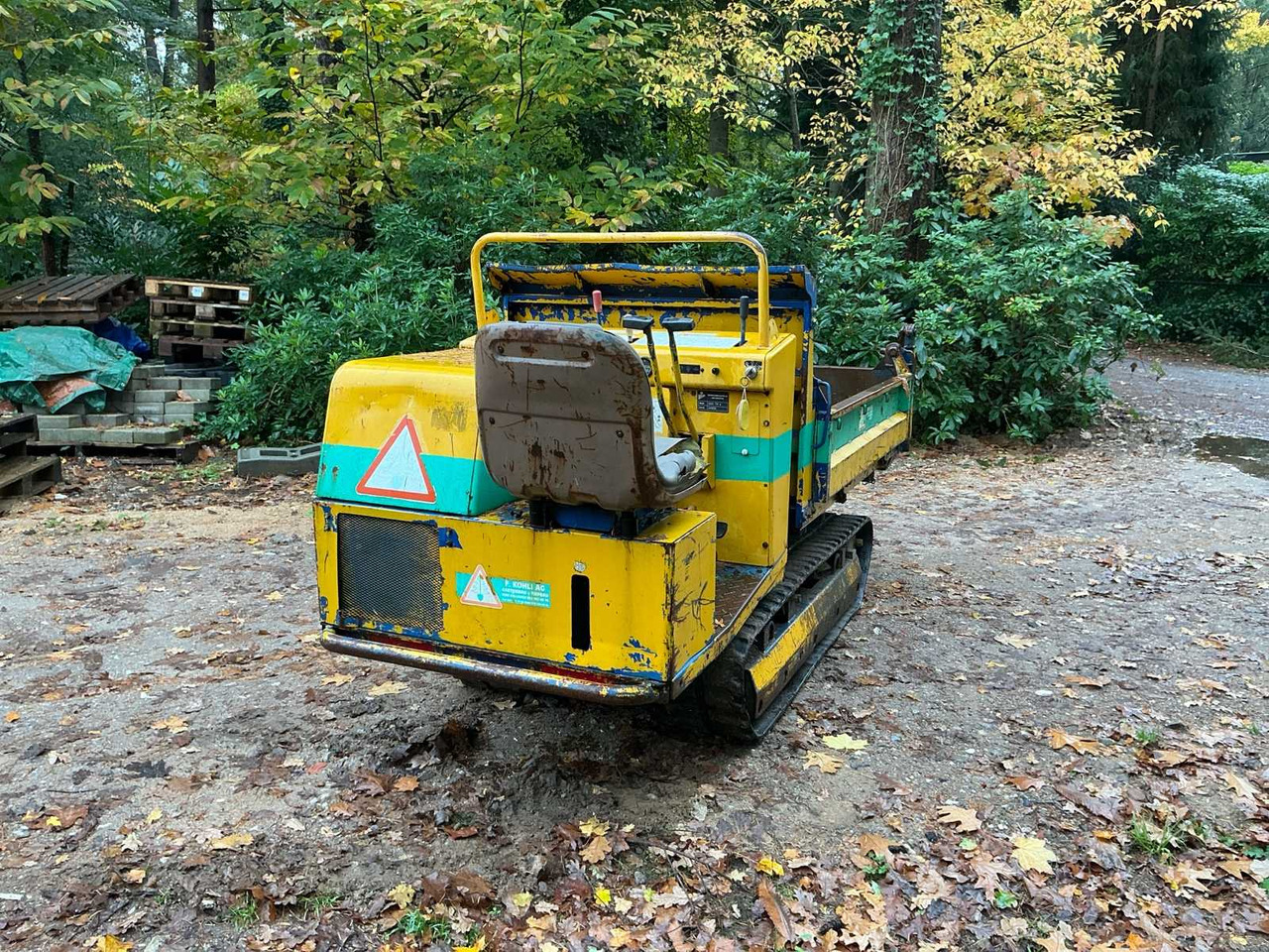 HUKI 120H DUMPER - Mini Tipvogn: billede 5 HUKI 120H DUMPER - Mini Tipvogn: billede 5