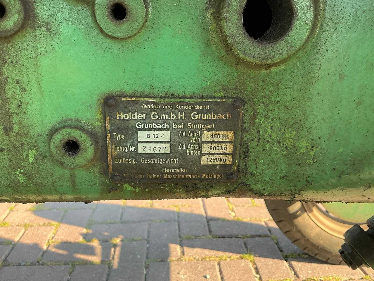 Traktor Holder B12: billede 15