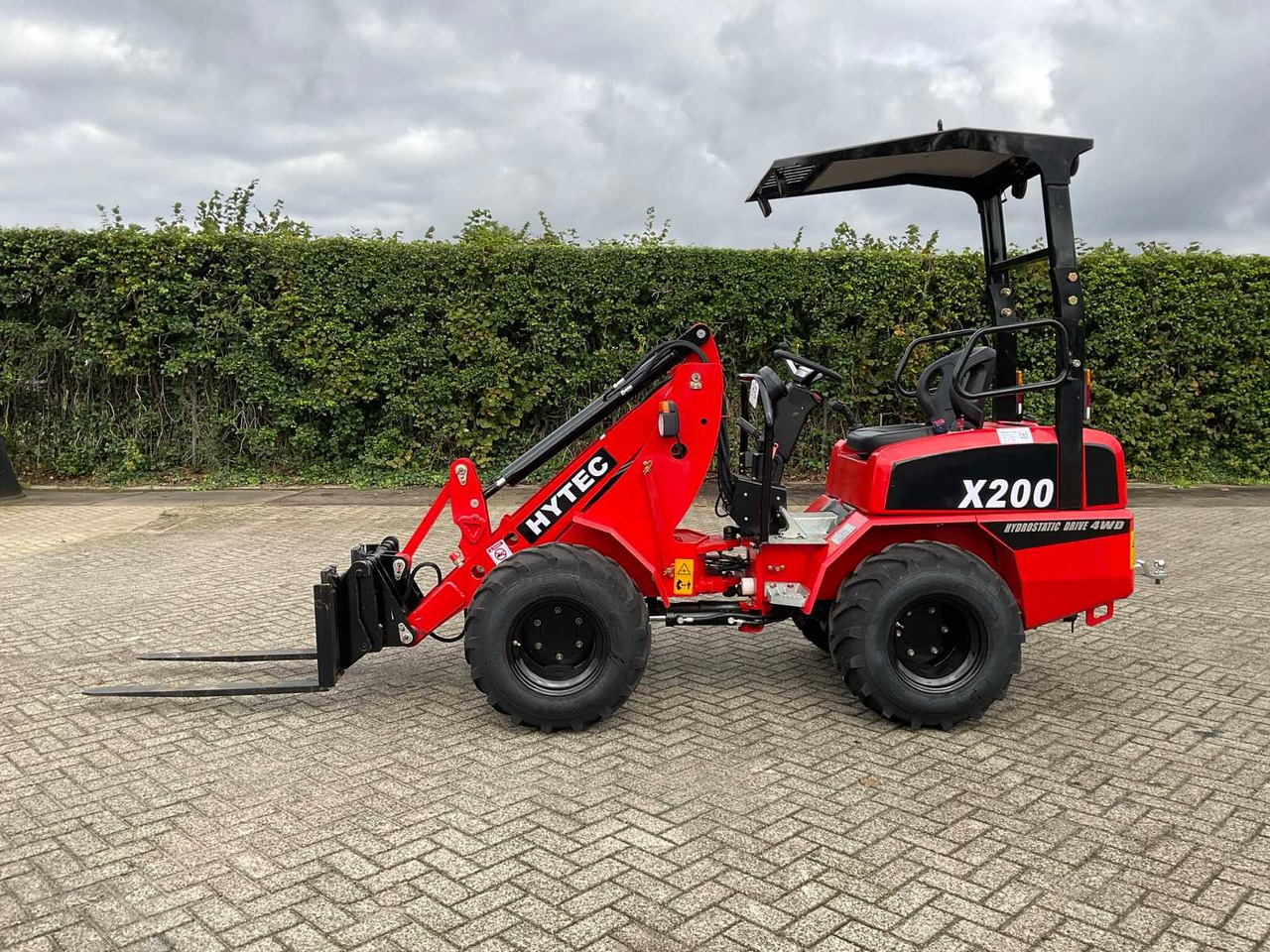 Hytec X200 - Gummihjulslæsser: billede 5 Hytec X200 - Gummihjulslæsser: billede 5