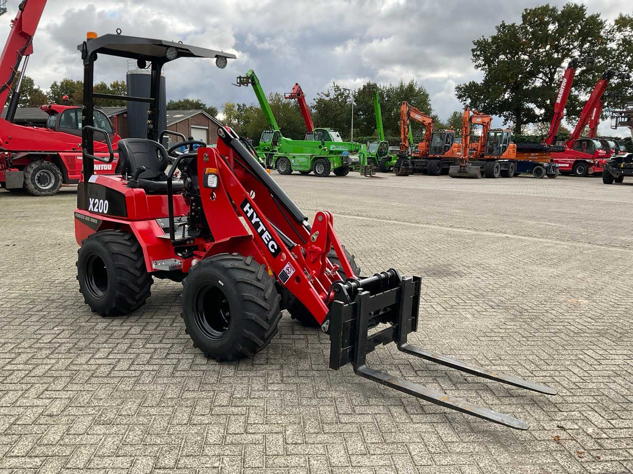 Hytec X200 - Gummihjulslæsser: billede 4 Hytec X200 - Gummihjulslæsser: billede 4