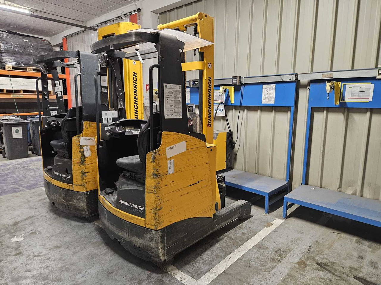 JUNGHEINRICH REACH TRUCK - Gaffeltruck: billede 4 JUNGHEINRICH REACH TRUCK - Gaffeltruck: billede 4
