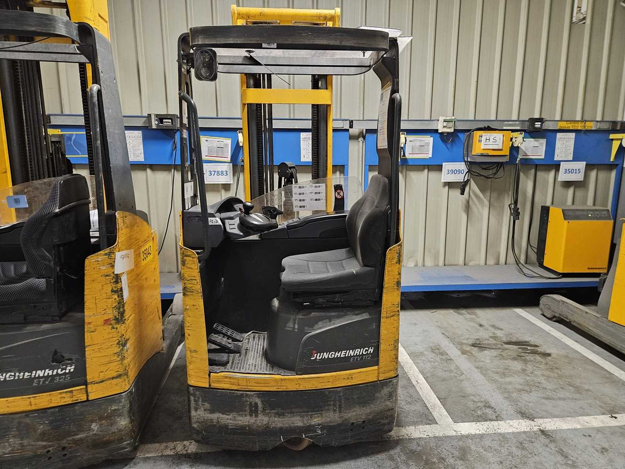 JUNGHEINRICH REACH TRUCK - Gaffeltruck: billede 2 JUNGHEINRICH REACH TRUCK - Gaffeltruck: billede 2
