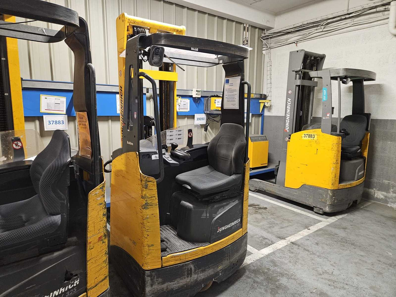 JUNGHEINRICH REACH TRUCK - Gaffeltruck: billede 3 JUNGHEINRICH REACH TRUCK - Gaffeltruck: billede 3