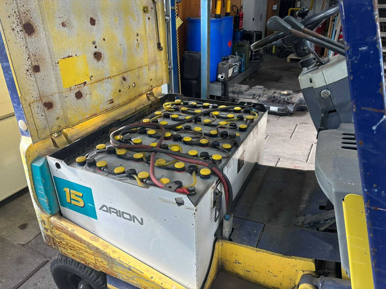 Gaffeltruck KOMATSU FB15EX-7 - FORKLIFT TRUCK: billede 9